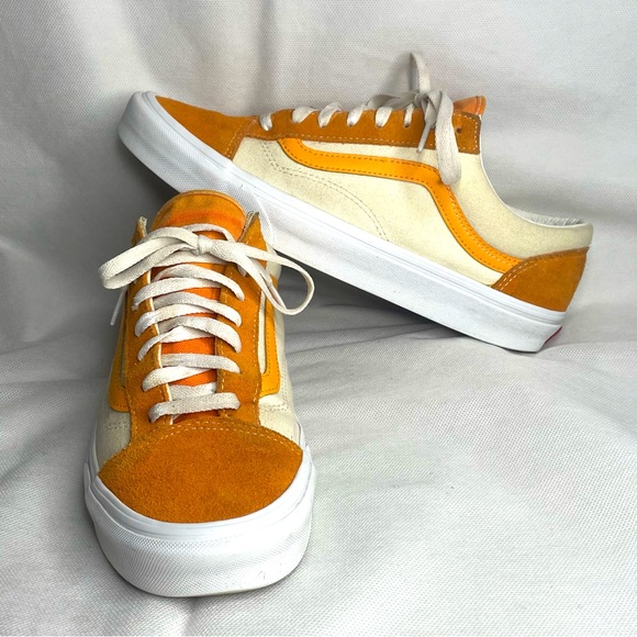 Vans Style 36 Retro Skate Shoes Mens Size US 11 Low Top Casual Amber Glow Orange - Picture 1 of 14